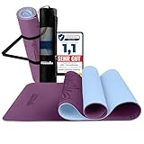 LA MENTE ES MARAVILLOSA - Gymnastikmatte, Rutschfest Yogamatte inkl. Tragegurt +...