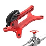 Ruaizel Tragbarer Rohrschraubstock, 0.3-3.8 cm Rohrschraubstock, Rohrschelle Aluminium, Automatische...