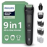 Philips Multigroom 3000er-Serie All-in-One 9-teiliger Trimmer: Rasierer und Haarschneider für...