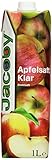 Jacoby Apfelsaft 100% klar, 6er Pack (6 x 1 l)