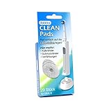 Clean Pads für elektrische Zahnbürste antibakteriell saubere Ladestation dabblu 20 Stück...