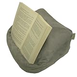 LESEfit soft Buchkissen Lesekissen – frei formbarer Buchhalter für Bett - Handgefertigt aus...
