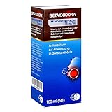 Betaisodona® Mund-Antiseptikum 100 ml, Lösung gegen Bakterien, Pilze oder Viren zum Gurgeln und...