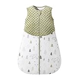 Baby Schlafsack 1.5 Tog Schlafsack 100% Baumwolle Ganzjahres Schlafsack...