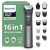 PHILIPS Multigroom Series 7000 All-in-One 16-teiliger Barttrimmer und Haarschneider für Gesicht,...