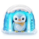 VTech Baby 2-in-1 Sternenlicht-Pinguin – Kuschelige Spieluhr-Einschlafhilfe mit Licht-Projektor...
