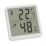 TFA Dostmann Digitales Thermo-Hygrometer Innen, 30.5059.02, Thermometer und...