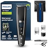 Philips Hair Clipper Series 7000 Haarschneider mit Trim-n-Flow-Technologie (Modell HC7650/15)