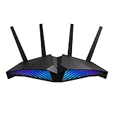 Asus RT-AX82U Gaming Router (Ai Mesh WLAN System, Aura RGB, WiFi 6 AX5400,...