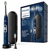 Philips Sonicare HX6871/47 ProtectiveClean 6100 Elektrische Zahnbürste, wiederaufladbar, Marineblau