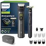 Philips Multigroom Series 9000, 13-in-One-Barttrimmer und Haarschneider inkl. OneBlade, für...