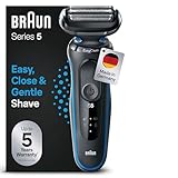 Braun Series 5 Rasierer Herren Elektrisch, Elektrorasierer mit 50 Min. Akku....