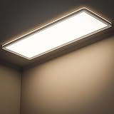 LuJasi Deckenlampe LED Deckenleuchte, 24W 2400LM LED Panel Flach 58x20x2.47cm (LxBxH) Rechteckige...
