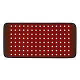 VEVOR Rotlicht Therapie Matte, 120 Stk. 3-Chip LED-Licht-Therapie-Pad, 660nm...