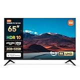 Xiaomi F, 65 Zoll (165 cm), 4K UHD, Smart TV, Fire TV, Triple Tuner...