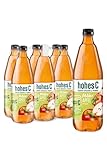 hohes C Milder Apfel (6 x 1l), 100% Saft, Apfelsaft, Vitamin C, ohne Zuckerzusatz laut Gesetz,...