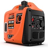 AIVOLT Inverter Stromerzeuger 1400 Watt Stromgenerator Notstromaggregat Benzin...