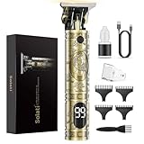 Haarschneidemaschine, Trimmer Barttrimmer Herren LED Anzeige Haartrimmer Herren Konturen Haartrimmer...