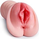 Realistischer Masturbator Taschenmuschi Silikon Masturbieren Sex Spielzeug mit...