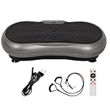 Panana Vibrationsplatte Trainingsgerät Ganzkörpertraining Plattform Massage Fitness Trainer mit...