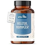 Glucosamin Gelenk-Komplex mit Chondroitin, Vitamin C, Kurkuma & Ingwer | 180...