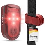 VELMIA Sicherheitslicht [2er Set] für maximale Sicherheit durch Sichtbarkeit I Reflektoren für...