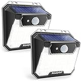 Solarlampen für Außen mit Bewegungsmelder, Reayos 148 LED Superhelle Solarleuchten für Außen...