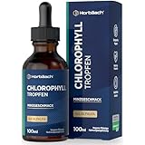 Chlorophyll Tropfen 100ml aus reinem Alfalfa | Vegane Chlorophyll Liquid |...