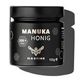 maorika - Manuka Honig 250 MGO + 150g im Glas (lichtundurchlässig, kein Plastik) - laborgeprüft,...