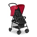 hauck Buggy Sport, Red - Federleichter Reisebuggy 5,9 kg - mit Liegefunktion...