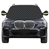 Mengine Frontscheibenabdeckung, Auto Windschutzscheibe Abdeckung mit 9 Versteckten Magneten,...