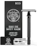 Shaving Revolution Rasierhobel + 10 Rasierklingen - Safety Razor Set Mit 10 Japanischen...