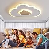 LED Deckenleuchte Schlafzimmer Kinderzimmerlampe Deckenlampe Deckenleuchte für Kinder Wolken...