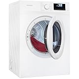 Exquisit Wäschetrockner 7kg, Trockner, Startzeitvorwahl, Knitterschutz,...