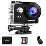 Apexcam M80Air Action Cam 4K30FPS 20MP WiFi Sportskamera Unterwasserkamera 40m...