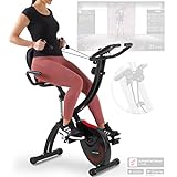 Fitness Fahrrad + Sportstech Live App mit Live- & On Demand-Kursen für Full Body Workout-Erlebnis |...