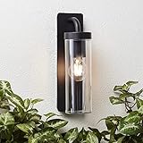 Lightbox hängende Outdoor Wandlampe - spritzwassergeschützte Wandleuchte für den Außenbereich -...