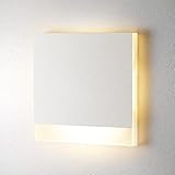 lambado® Premium LED Wandeinbauleuchte für Schalterdose - Treppenbeleuchtung 230V STRIPE in weiss...