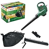 Bosch Home and Garden elektrischer Laubsauger/Laubbläser UniversalGardenTidy 2300 (2300 W, Fangsack...
