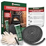 Veddelholzer 2,5 m komplett Set Ø 6mm Ofendichtband, Ofendichtung, Backofen...