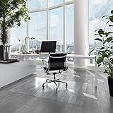 Bodenschutzmatte für Hartböden - Neo - Transparent & Halbtransparent - Bürostuhlunterlage...