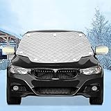FREESOO Schneeschutz Frontscheibenabdeckung für Auto- Eisschutz Autoscheibenabdeckung Winter,...