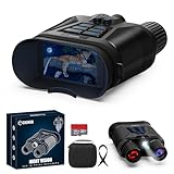 Nachtsichtgerät, CIGMAN 400M 3' HD-Display Infrarot-Fernglas Nachtsicht,...