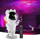 Sternprojektionslampe Astronauten LED Galaxy Projektor Sternenhimmel Nachtlicht, Astronaut...