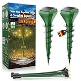 Maulwurf Vertreiber, Maulwurfschreck für Garten, Ultraschall Tiervertreiber, Solar Maulwurf...