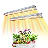 COKOLILA 2pcs T5 Pflanzenlampe LED, 42 cm Vollspektrum LED Grow Lampe für Zimmerpflanzen,...