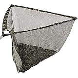 NGT CAMO Landing NET KESCHER 42' 107x90cm mit Stink Bag & Metall V...