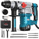 ENEACRO SDS-Plus Bohrhammer, 1500W 6Joule Abbruchhammer 6 Variable...