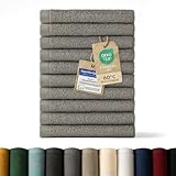 Blumtal Premium Frottier Gästehandtücher Set 12 teilig 100% Baumwolle - Oeko-TEX zertifiziertes...