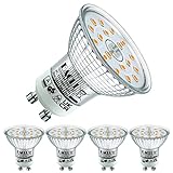 EACLL GU10 LED Warmweiss 4.9W Ersetzt 70W Halogen Leuchtmittel, 4er-Pack. 515 Lumen 2700K Birnen, AC...